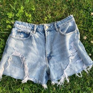 Zara Denim Cutoff Shorts
